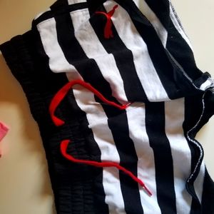 Womens Puma shorts black and white